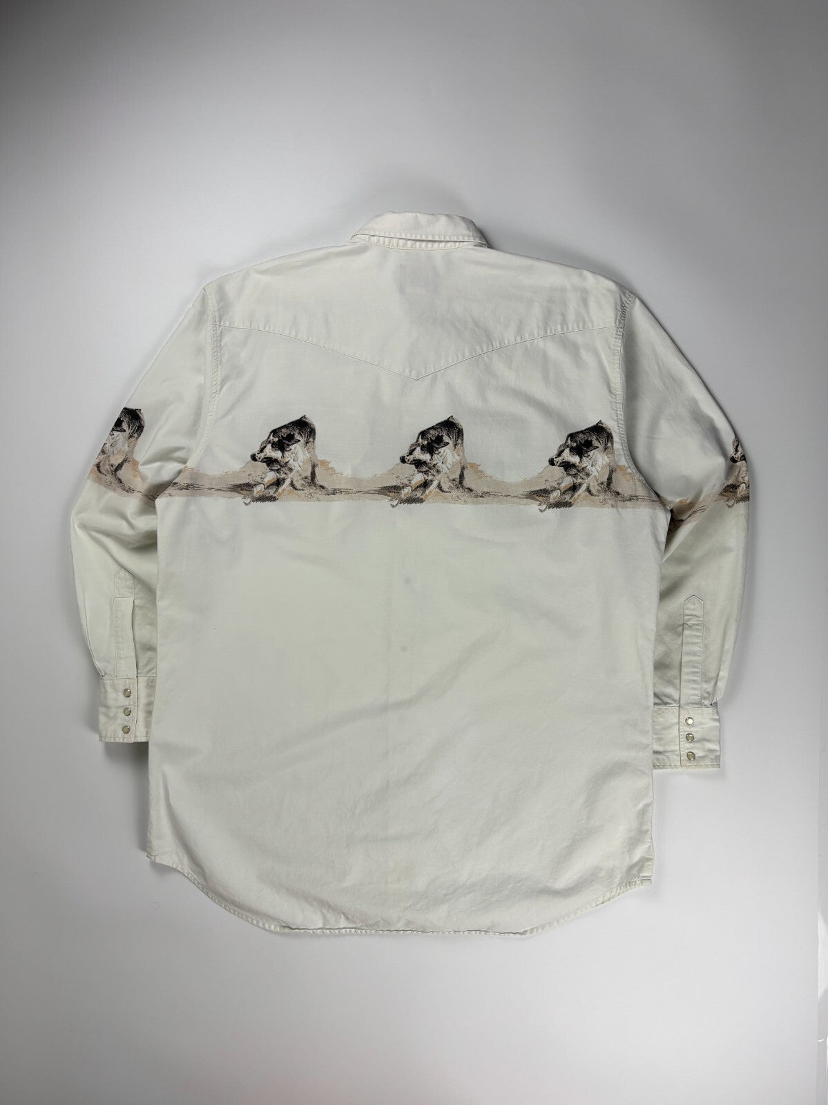 Vintage Wrangler Western Button Up Shirt