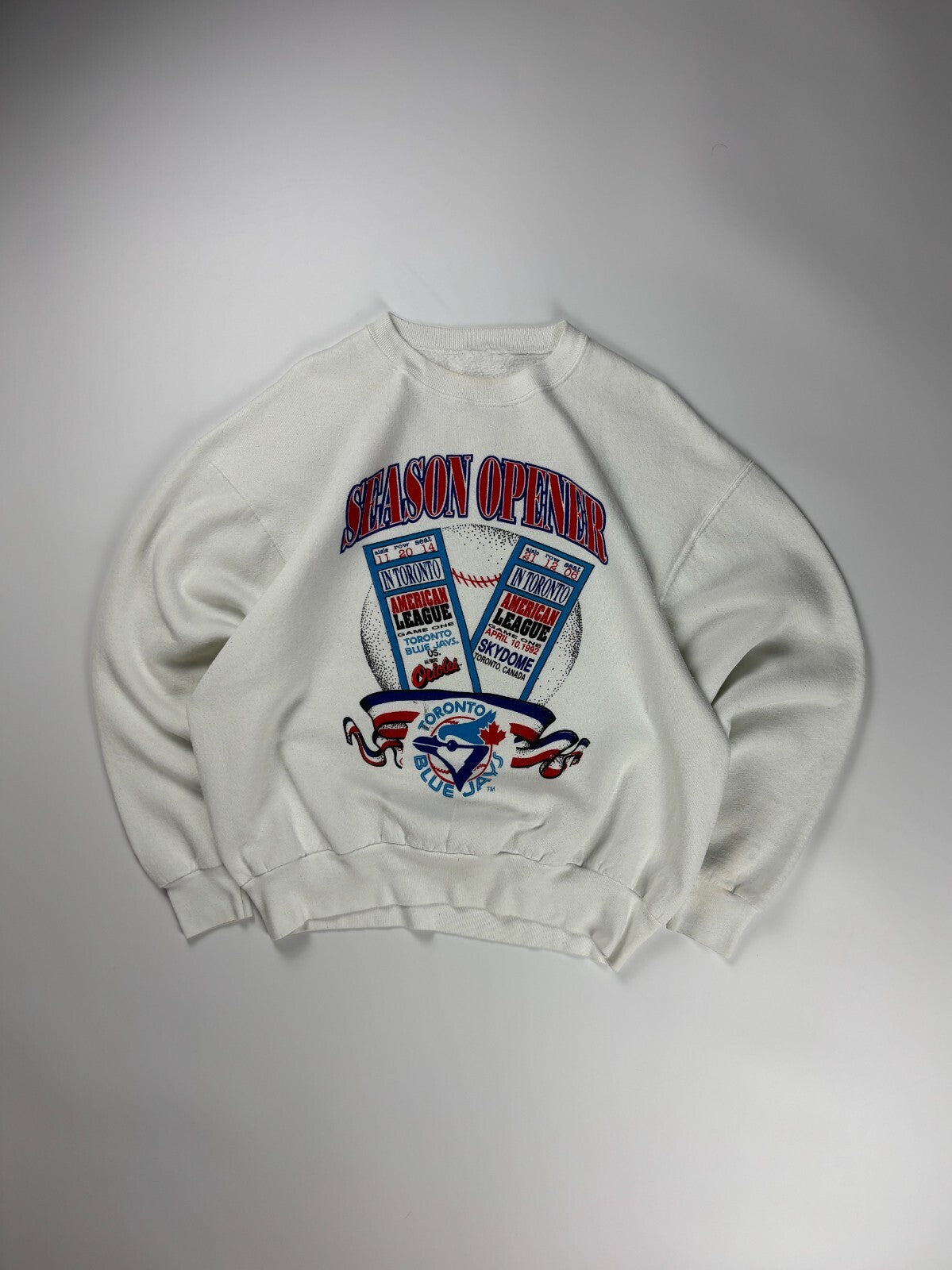 Vintage Toronto Blue Jays Season Opener Sweatshirt