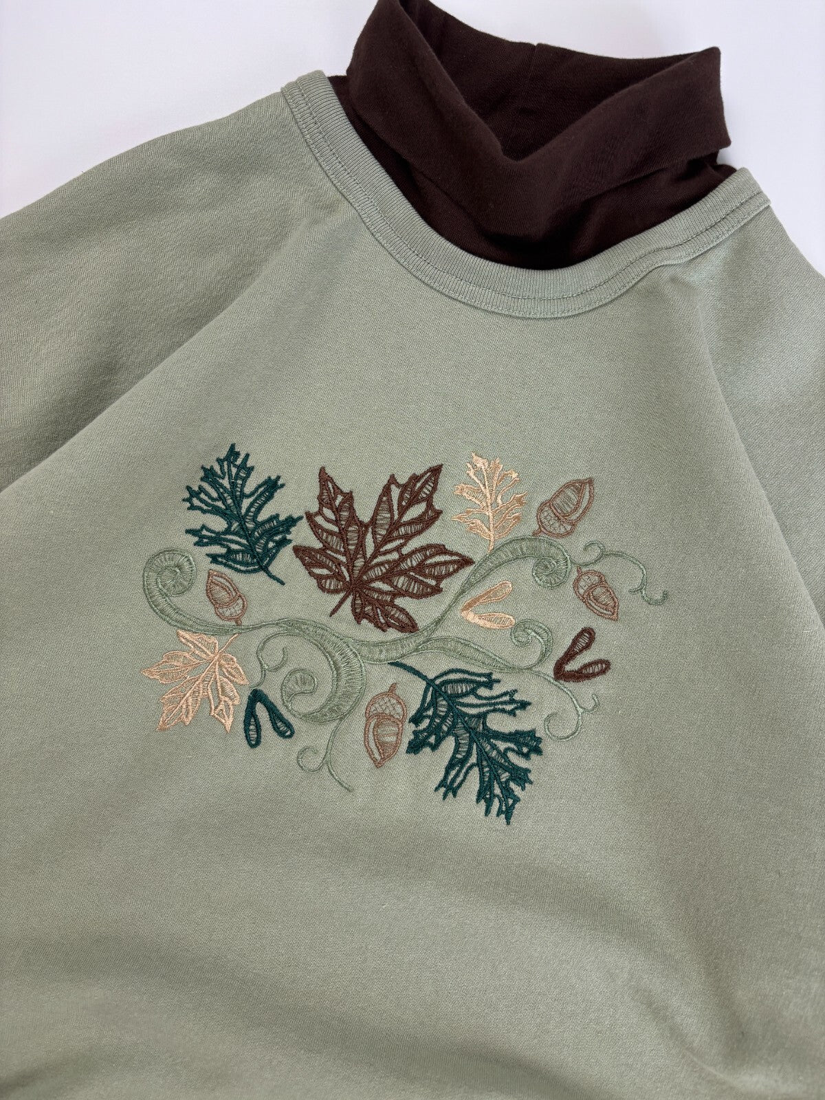 Vintage Fall Leaves Sweatshirt