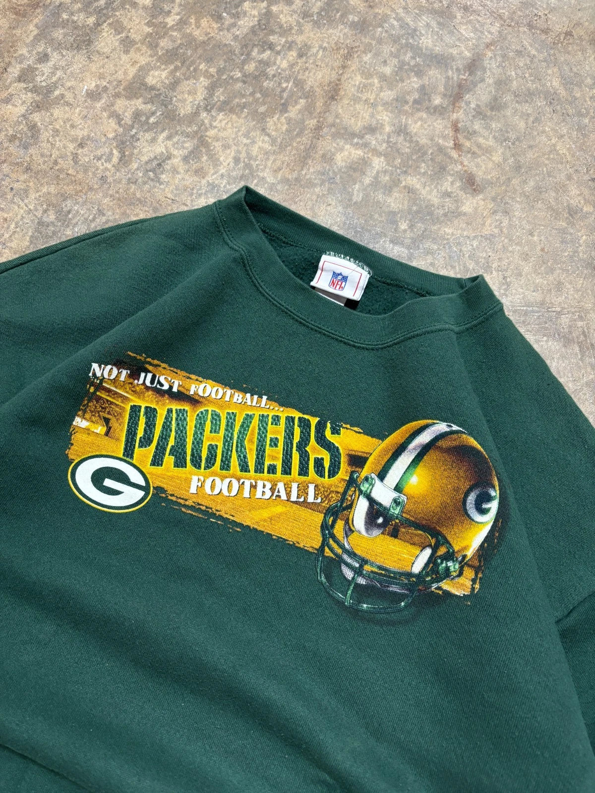 Vintage Green Bay Packers Sweatshirt - NFL Football Sweater - Size Large