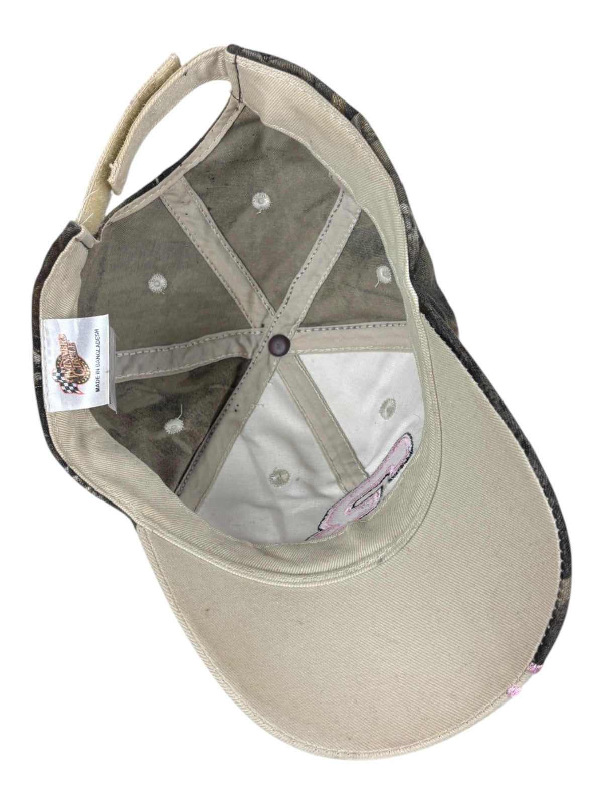 Vintage NASCAR Dale Earnhardt Camo Adjustable Hat