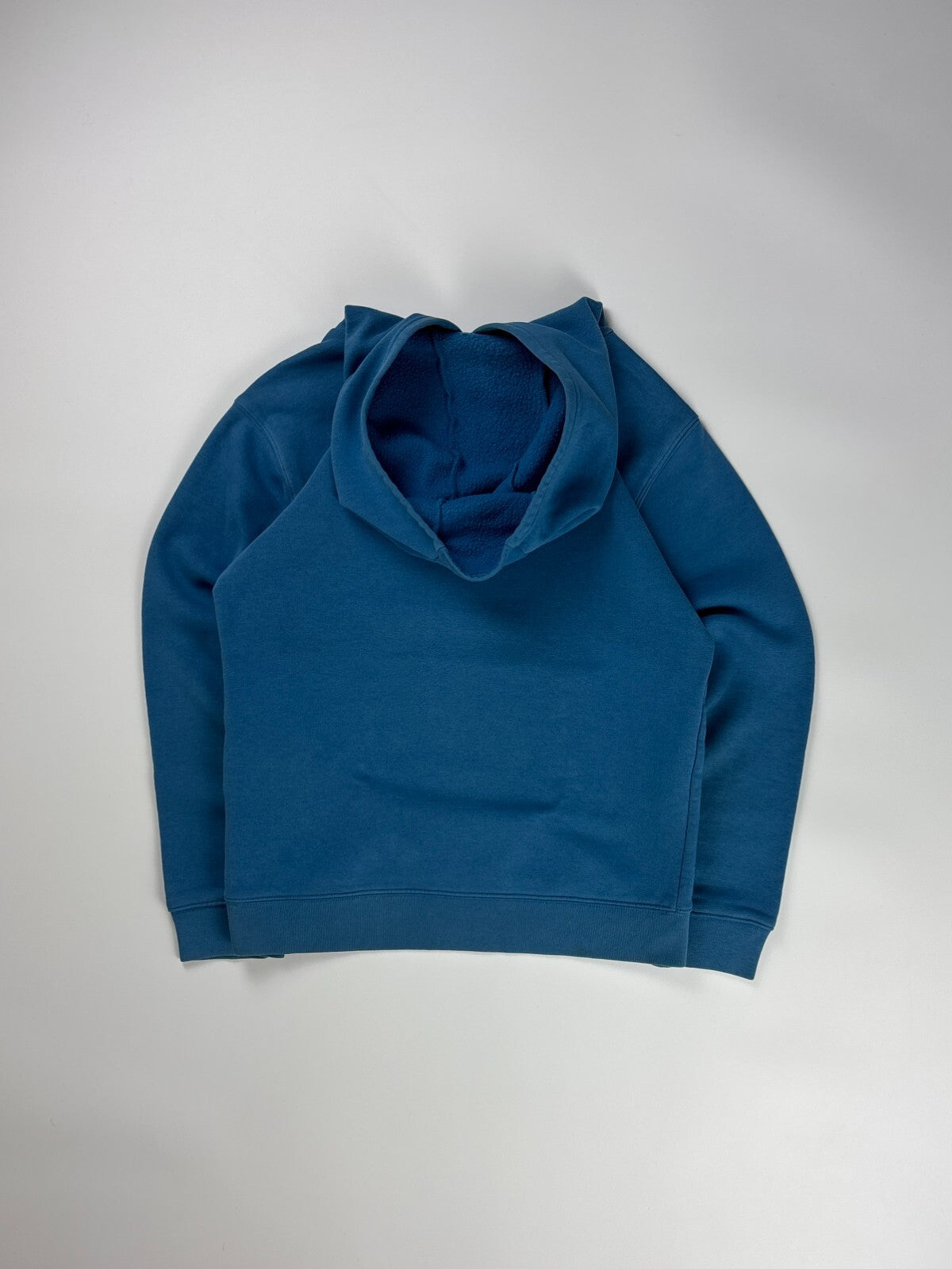 Vintage Carhartt Hoodie / Workwear Sweater Spellout Graphic Pullover Small Blue