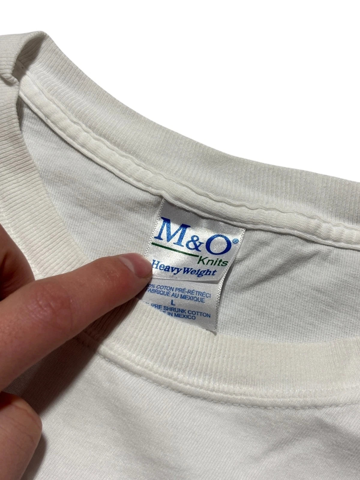 Vintage NASCAR Racing T-Shirt - Large - White Graphic Tee