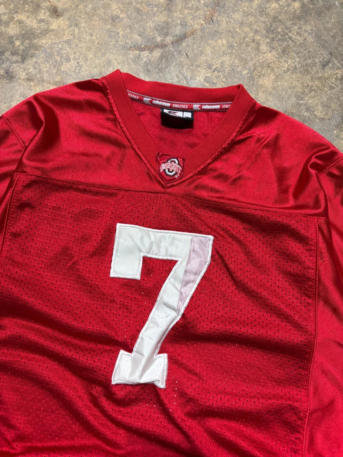Vintage Ohio State Buckeyes Football Jersey / NCAA Collegiate / Red / Size XL