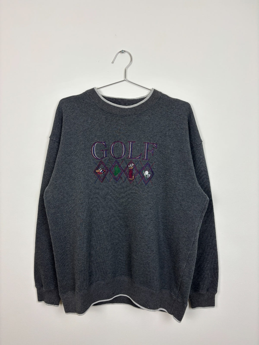 1990s Vintage Golf Embroidered Graphic Sweatshirt