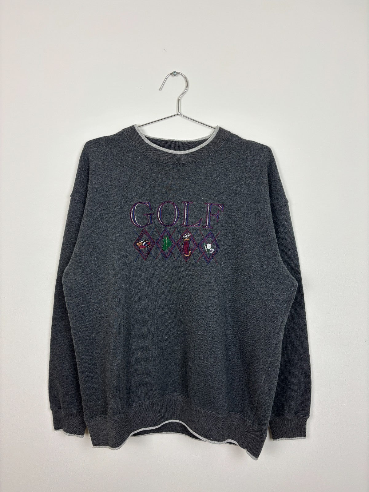 1990s Vintage Golf Embroidered Graphic Sweatshirt