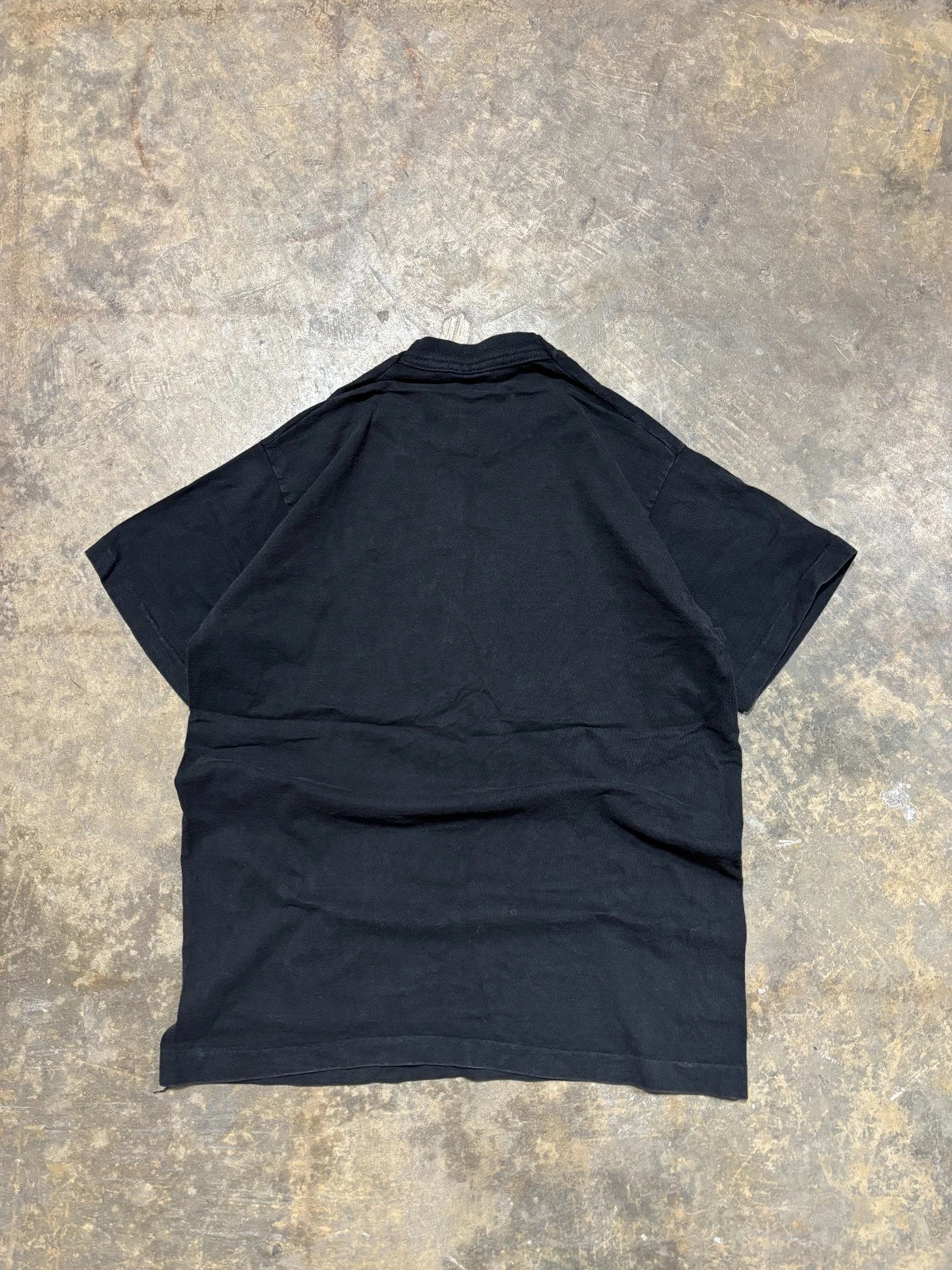 Vintage 1990s Orca Graphic T-Shirt / Size Medium / Black / Animal Nature Tee