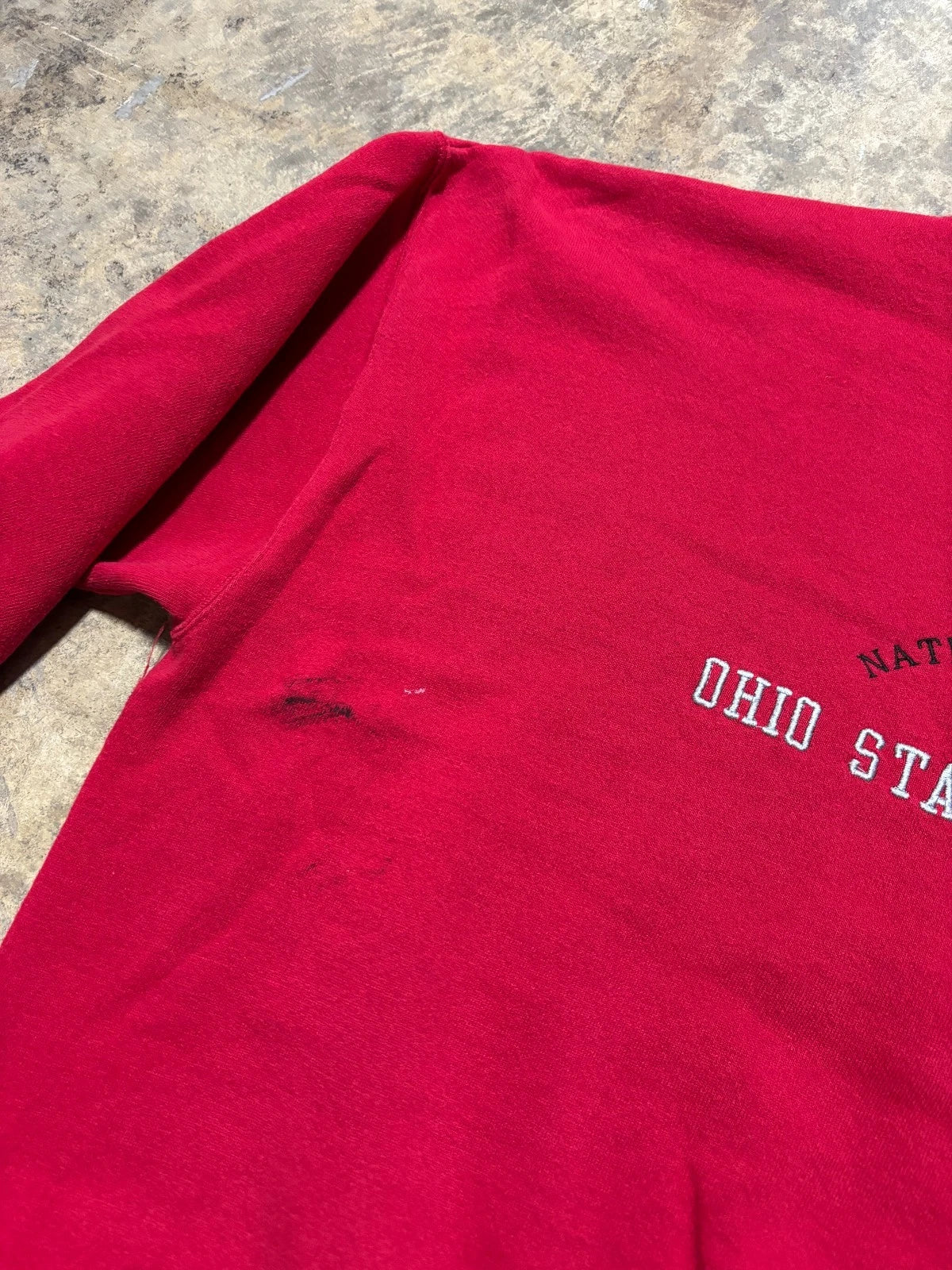 Vintage 1990s OSU Ohio State Buckeyes Sweatshirt - NCAA Collegiate - Size XL
