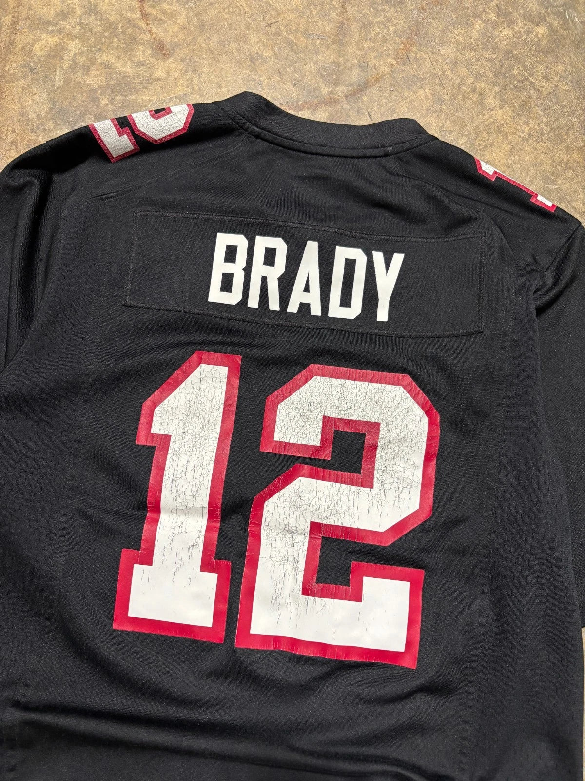 Vintage Tampa Bay Buccaneers Jersey / Tom Brady #12 / NFL / Black Size Medium