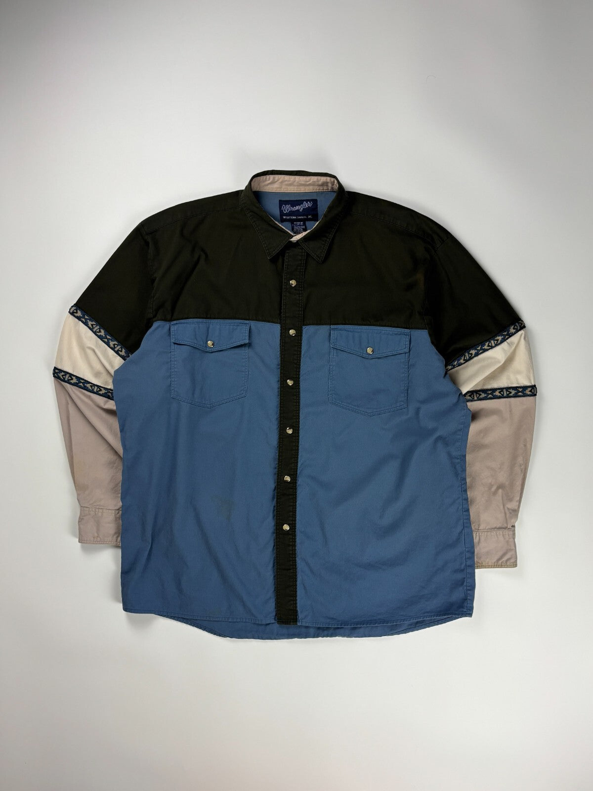Vintage Wrangler Western Button Up Shirt
