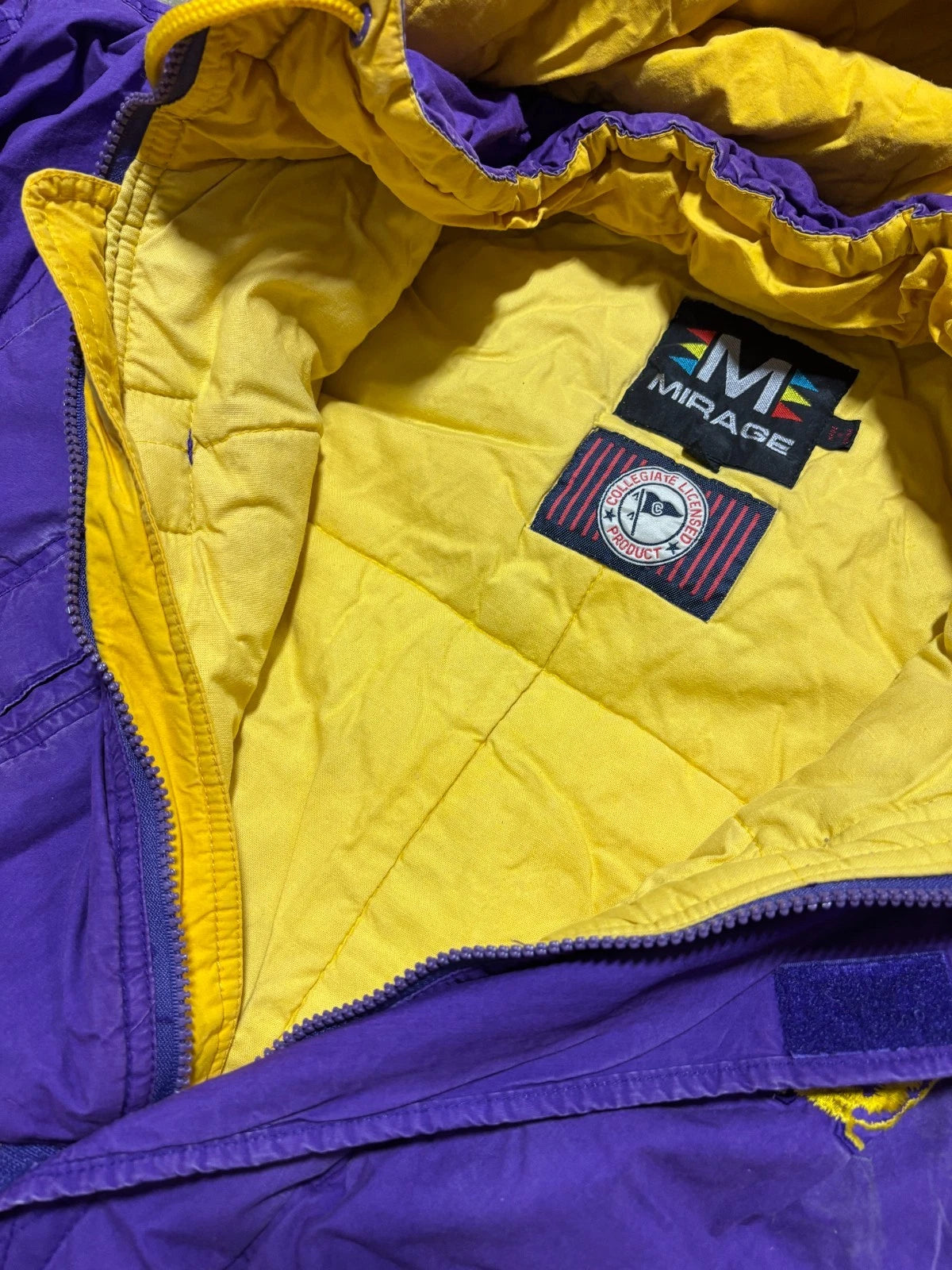 Vintage 1990s University Of Washington Huskies Jacket / NCAA / Purple Size Small