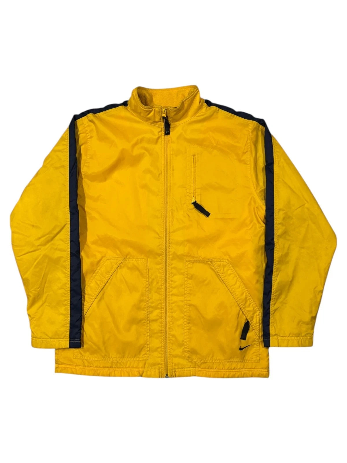 Vintage Yellow Nike Windbreaker Jacket - Size Medium Coat