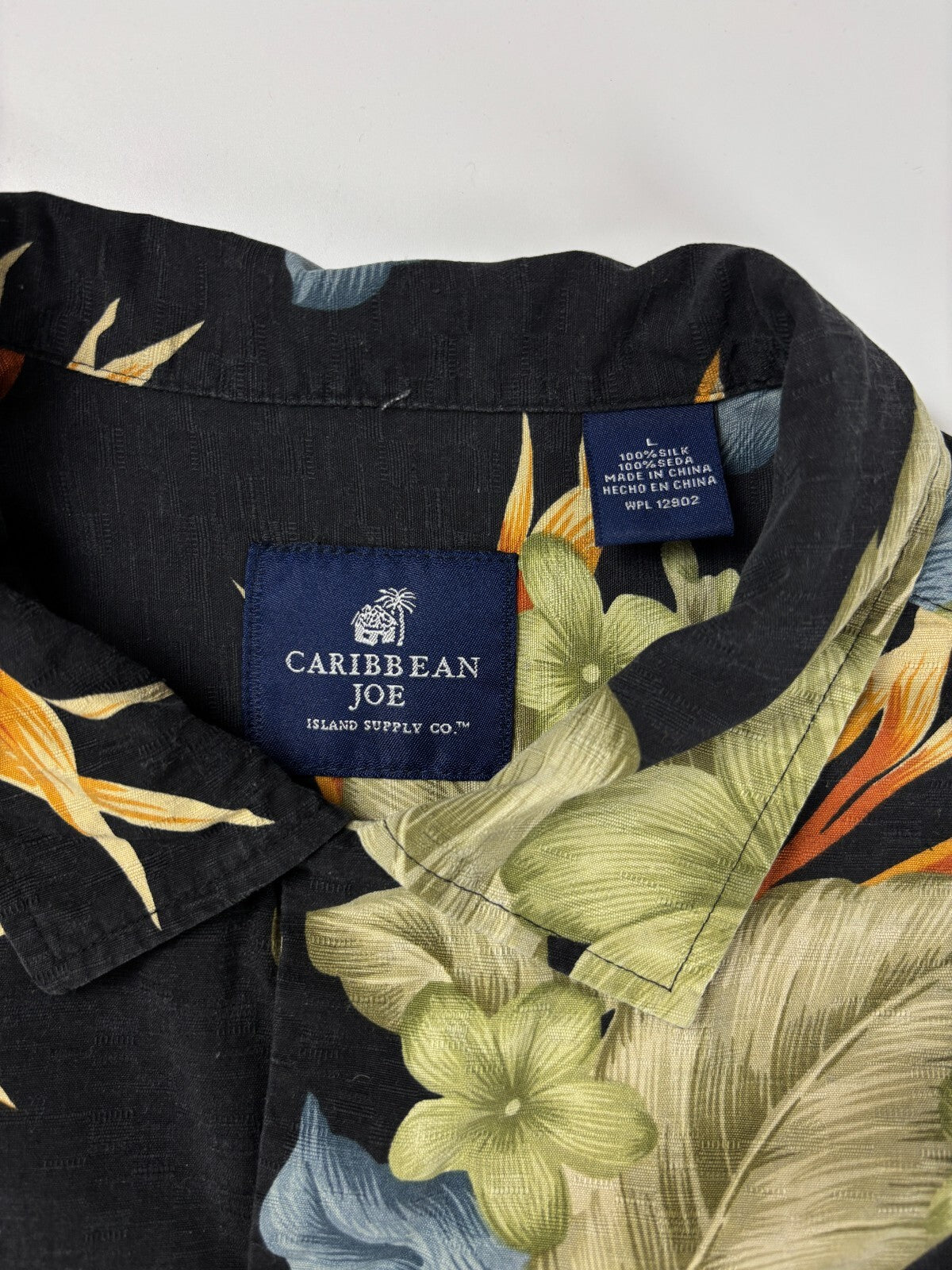 Vintage Caribbean Joe Hawaiian Button Up Shirt