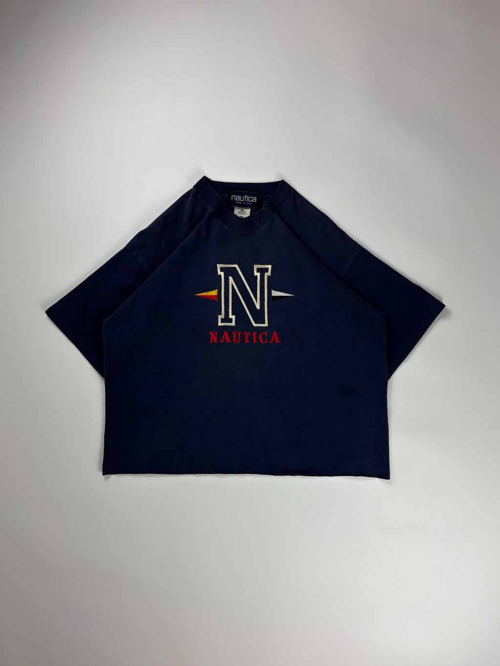 Vintage Nautica Cropped Tee
