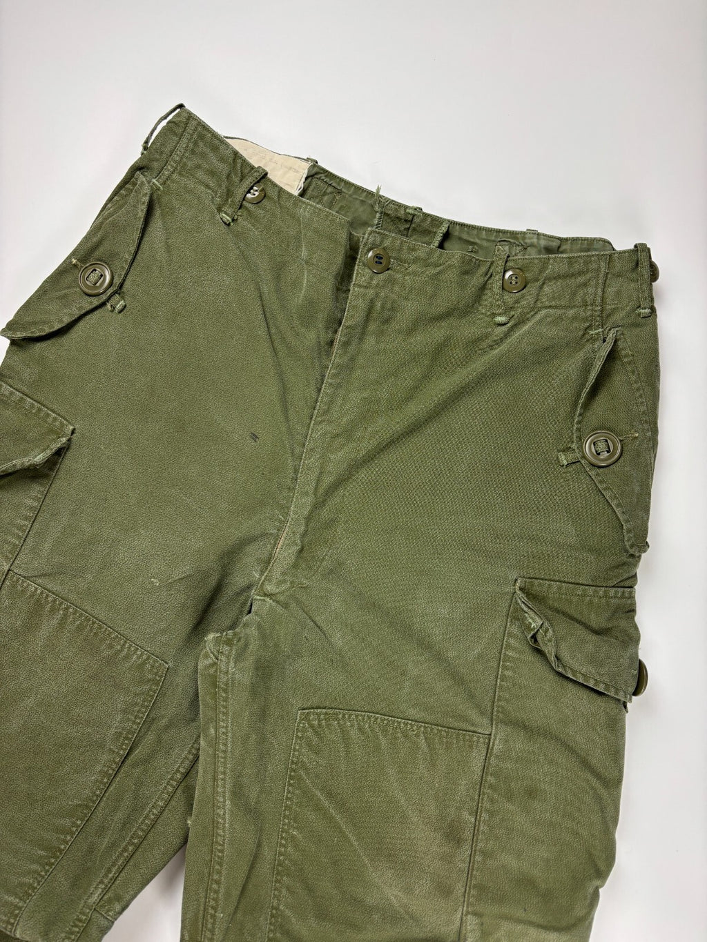 Vintage 1960s Military Cargo Pants