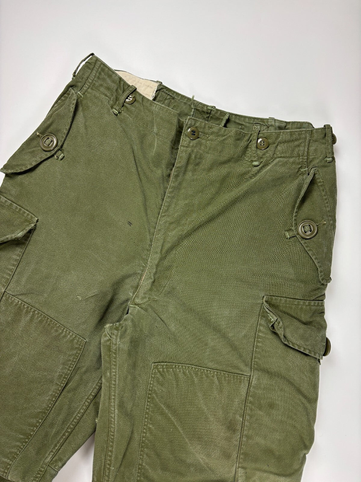 Vintage 1960s Military Cargo Pants