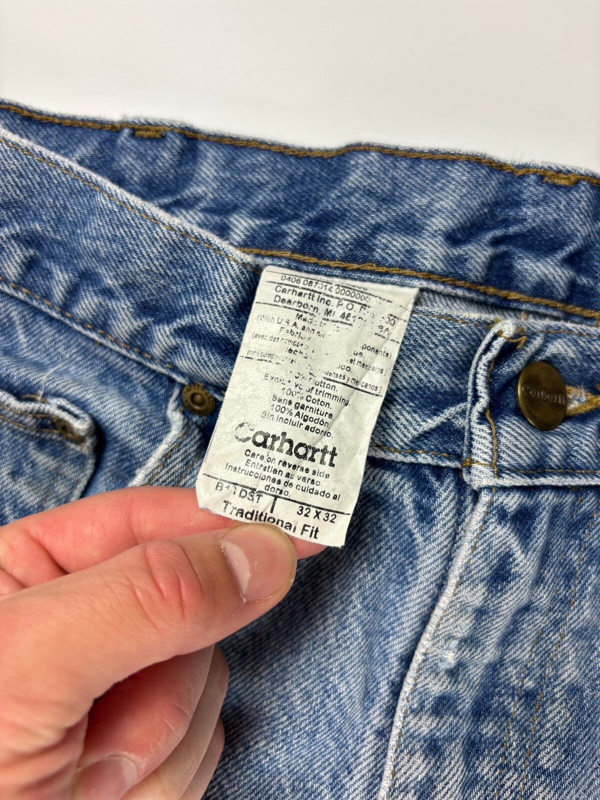 Vintage Carhartt Workwear Denim Jeans