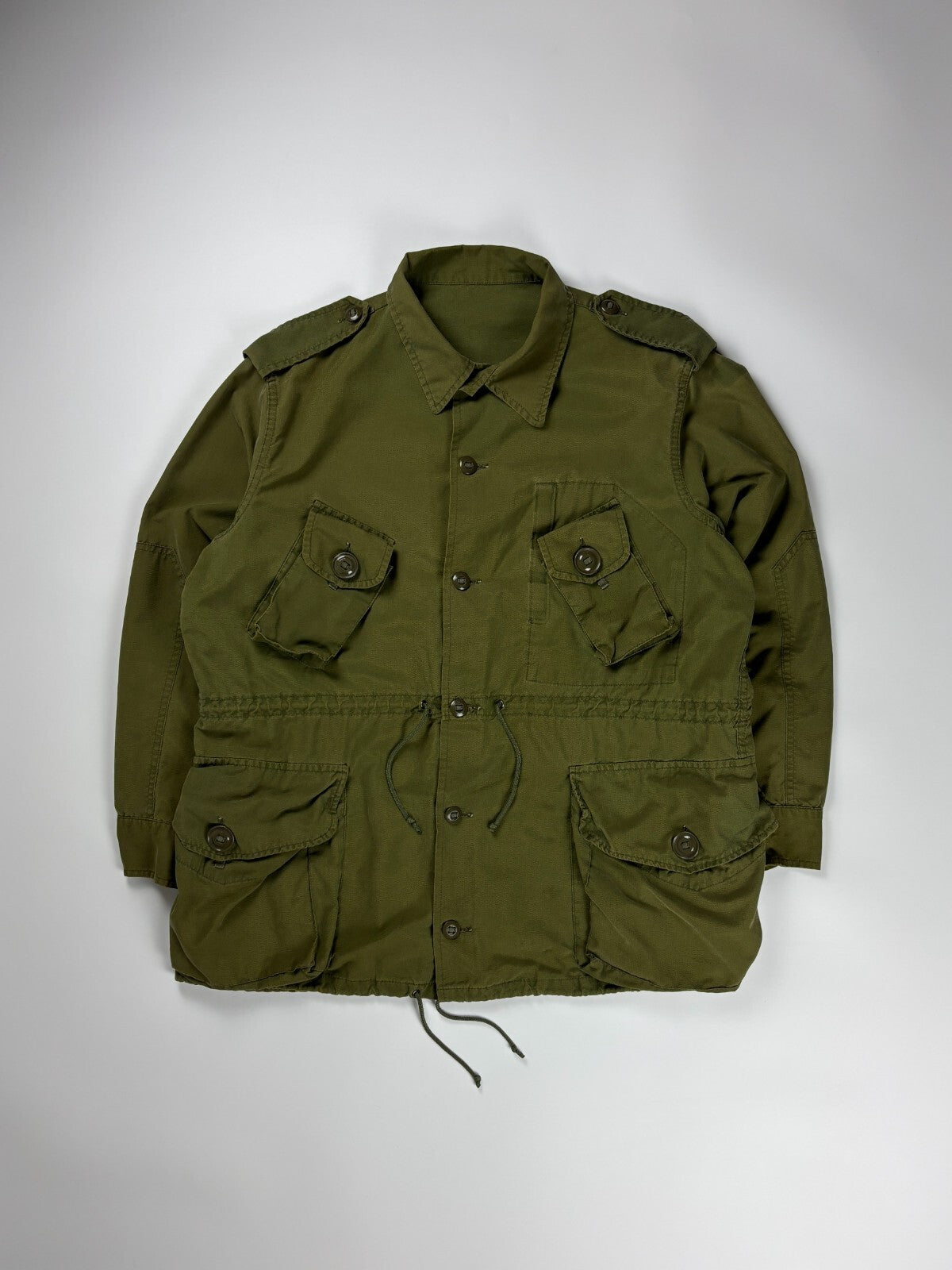 Vintage Military Button Up Jacket