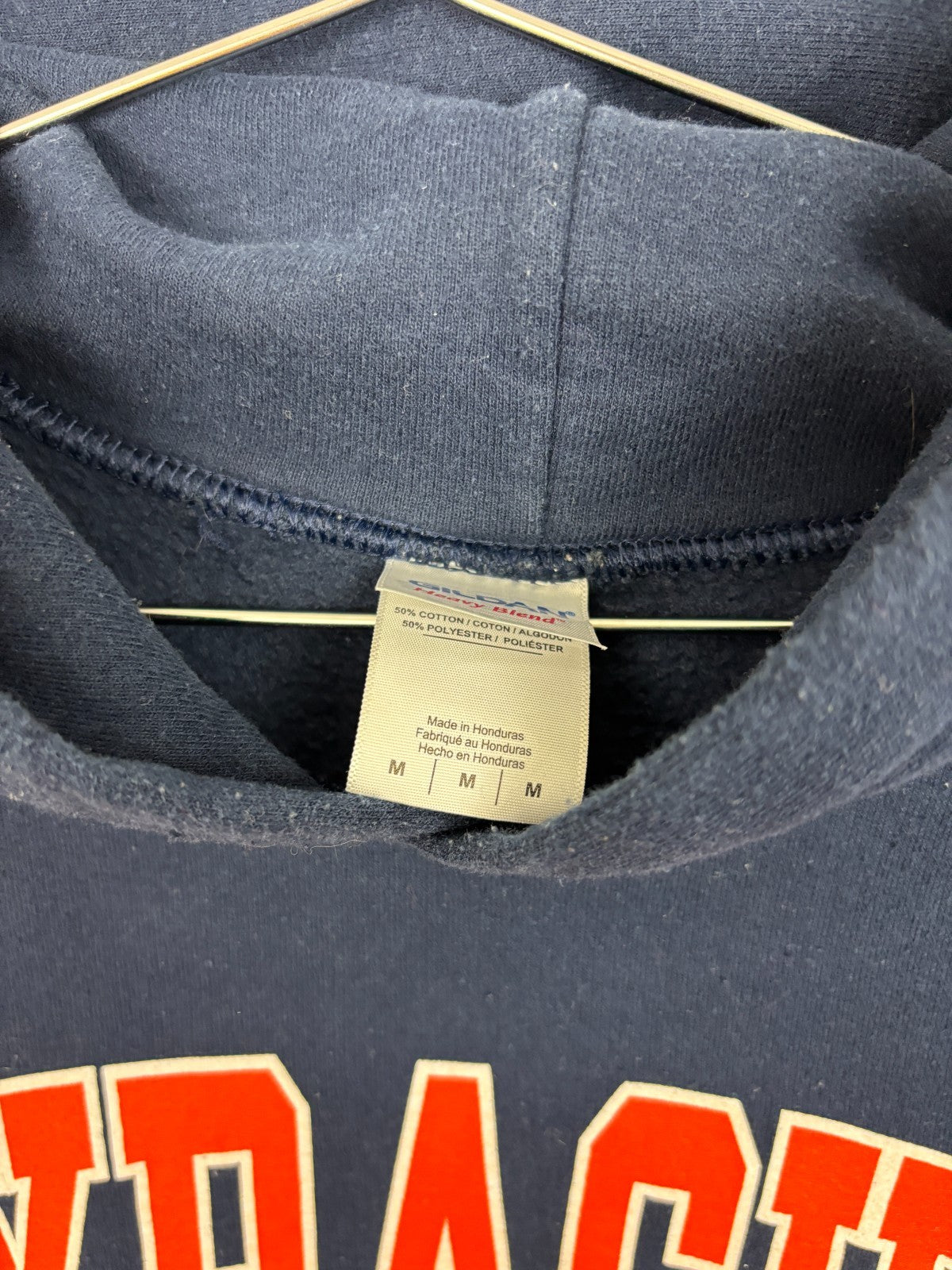 Vintage Syracuse Orangemen Graphic Hoodie