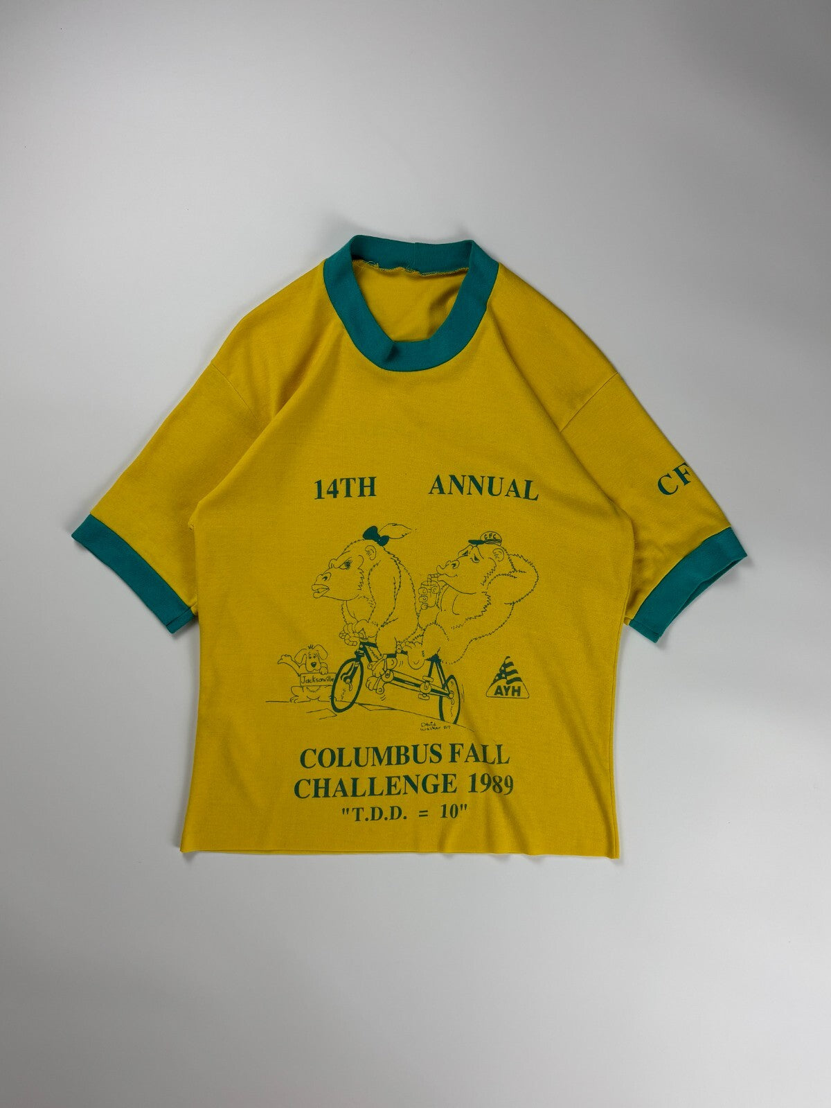 Vintage Columbus Fall Gorilla Ringer Tee