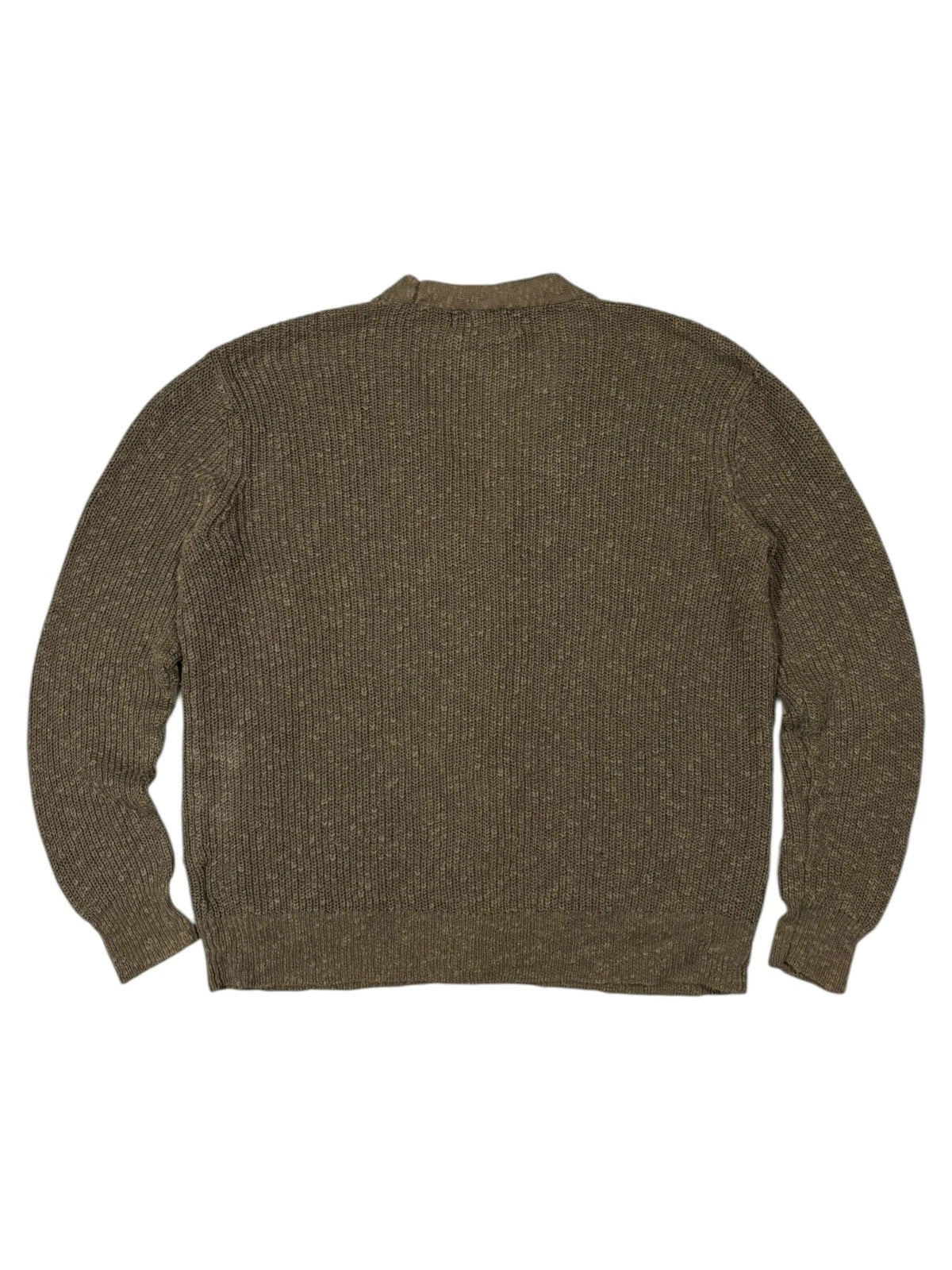 Vintage Ralph Lauren Cardigan - Large - Olive Green - Denim & Supply