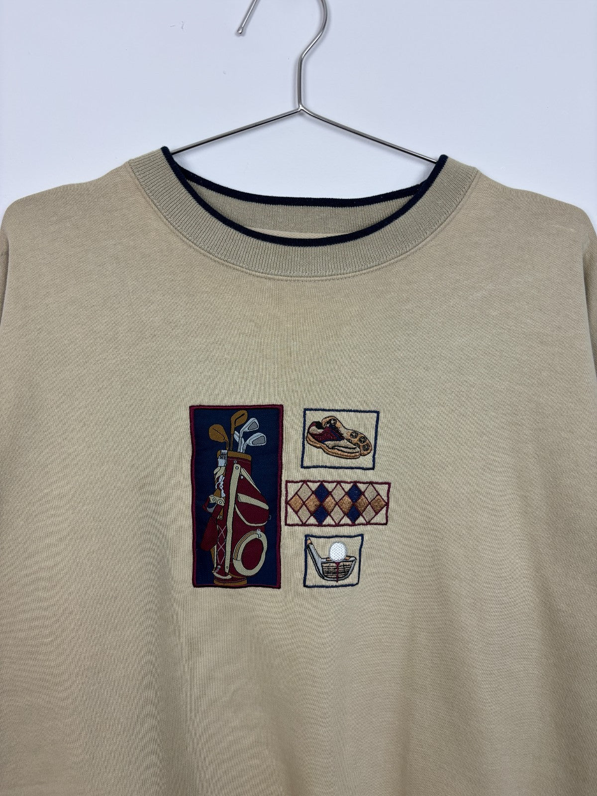 1990s Vintage Golf Embroidered Graphic Sweatshirt