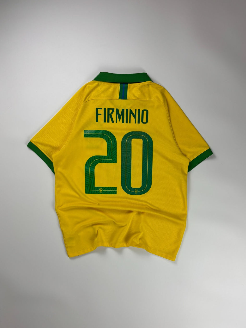 Vintage Nike Brazil Roberto Firmino Soccer Jersey