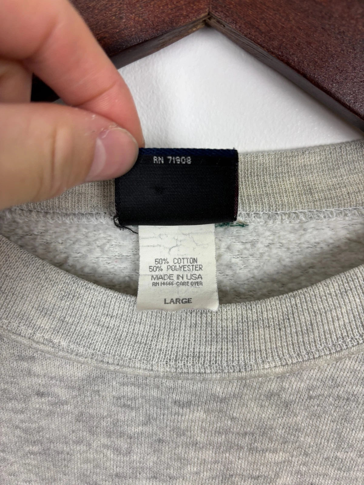 Vintage 1990s Gray Ohio State Buckeyes Sweatshirt - NCAA Collegiate - Size Large