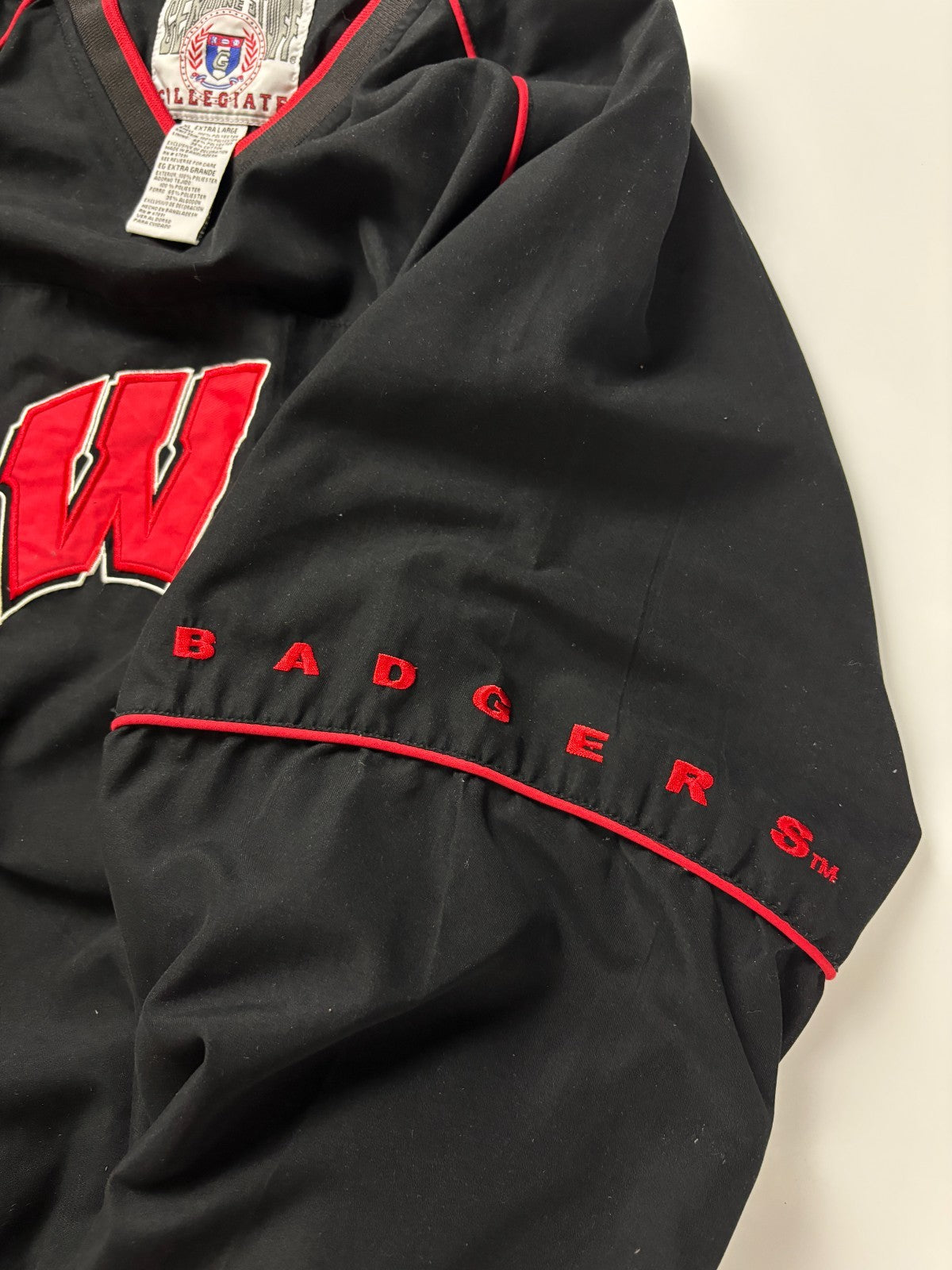 Vintage Wisconsin Badgers Windbreaker Jacket