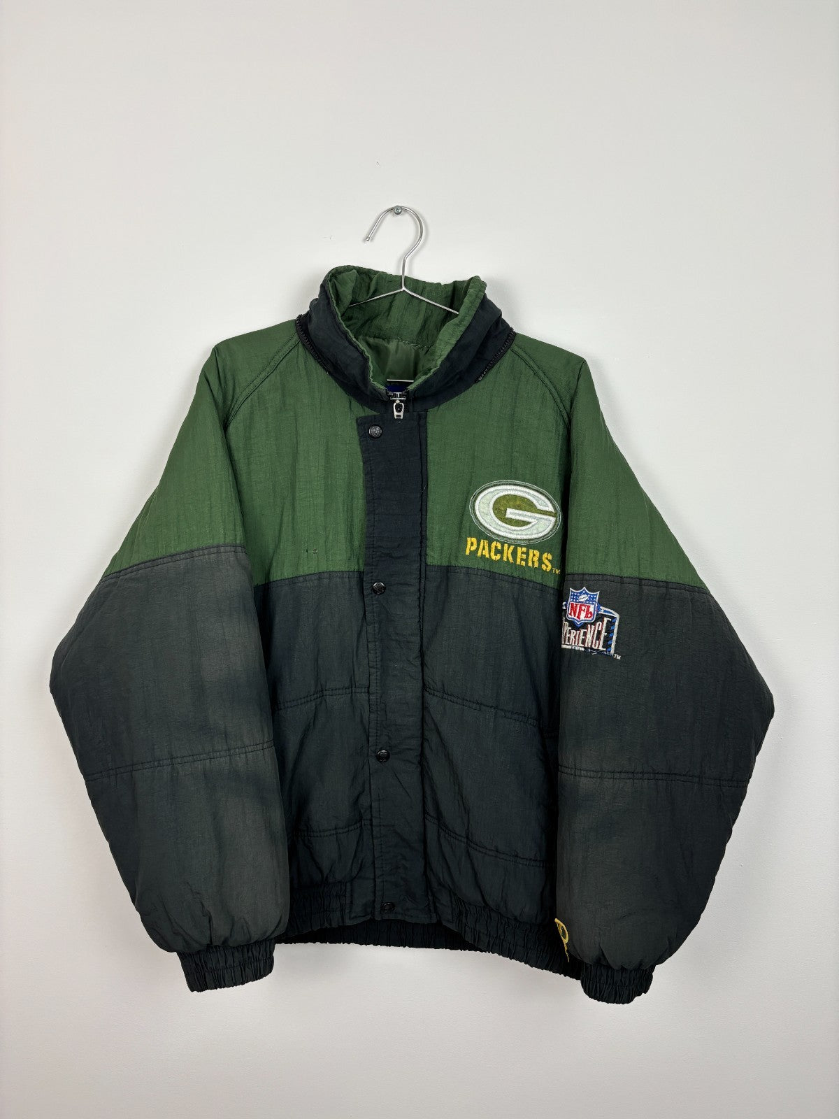 1990s Vintage Pro Player Green Bay Packers Jacket