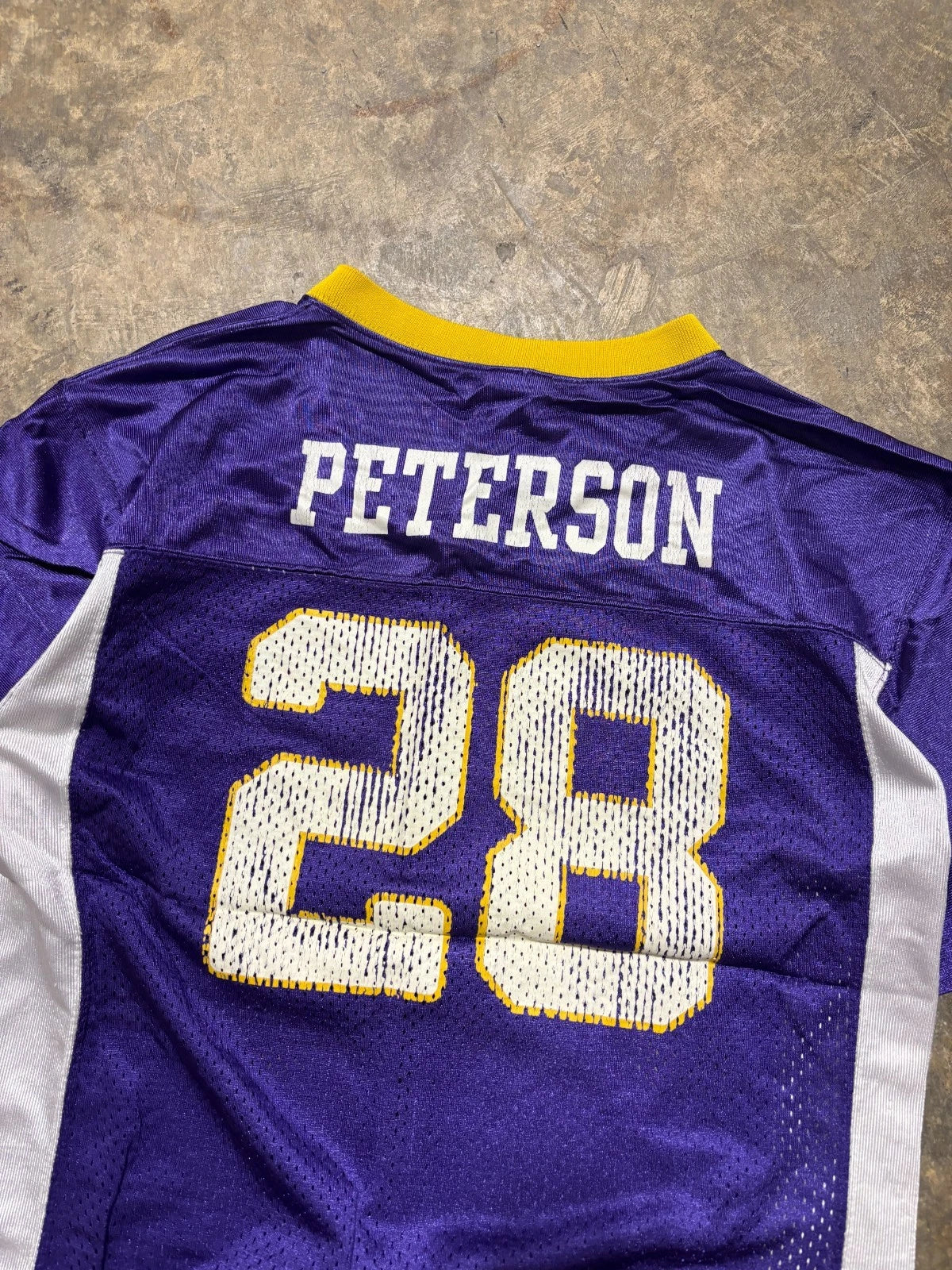 Vintage Minnesota Vikings Jersey / Adrian Peterson #28 / NFL / Purple Size XL