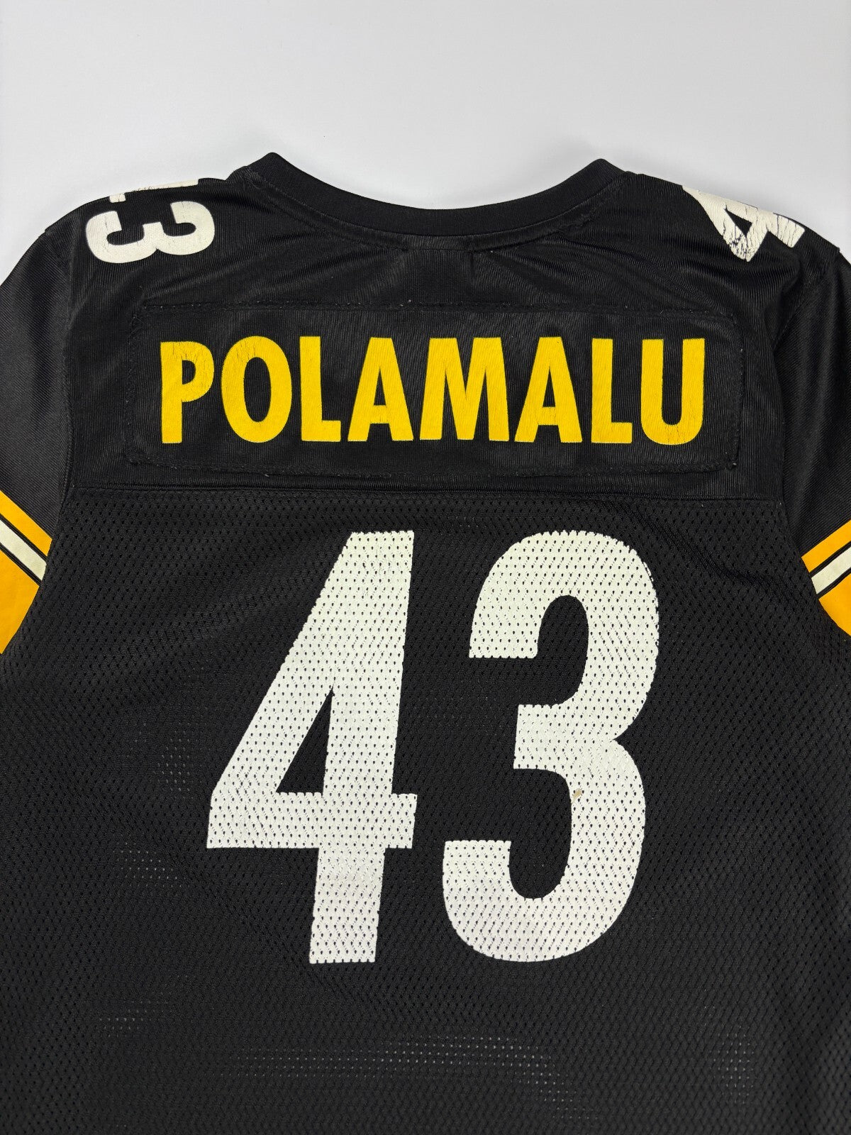 Vintage Pittsburgh Steelers Troy Polamalu Football Jersey