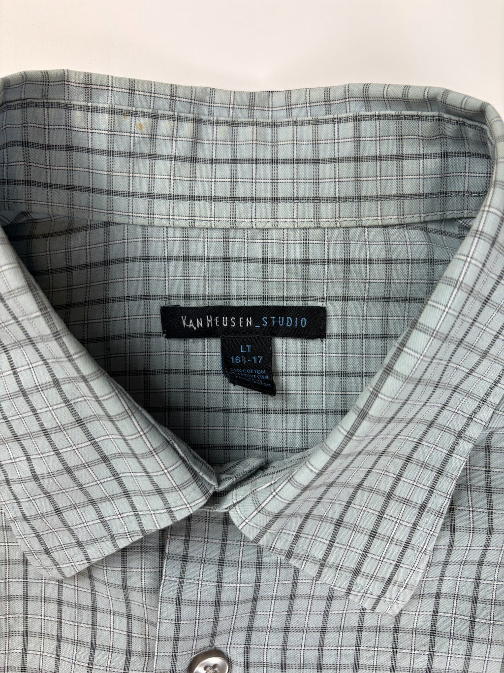 Vintage Roguehaus Plaid Cropped Button Up Shirt