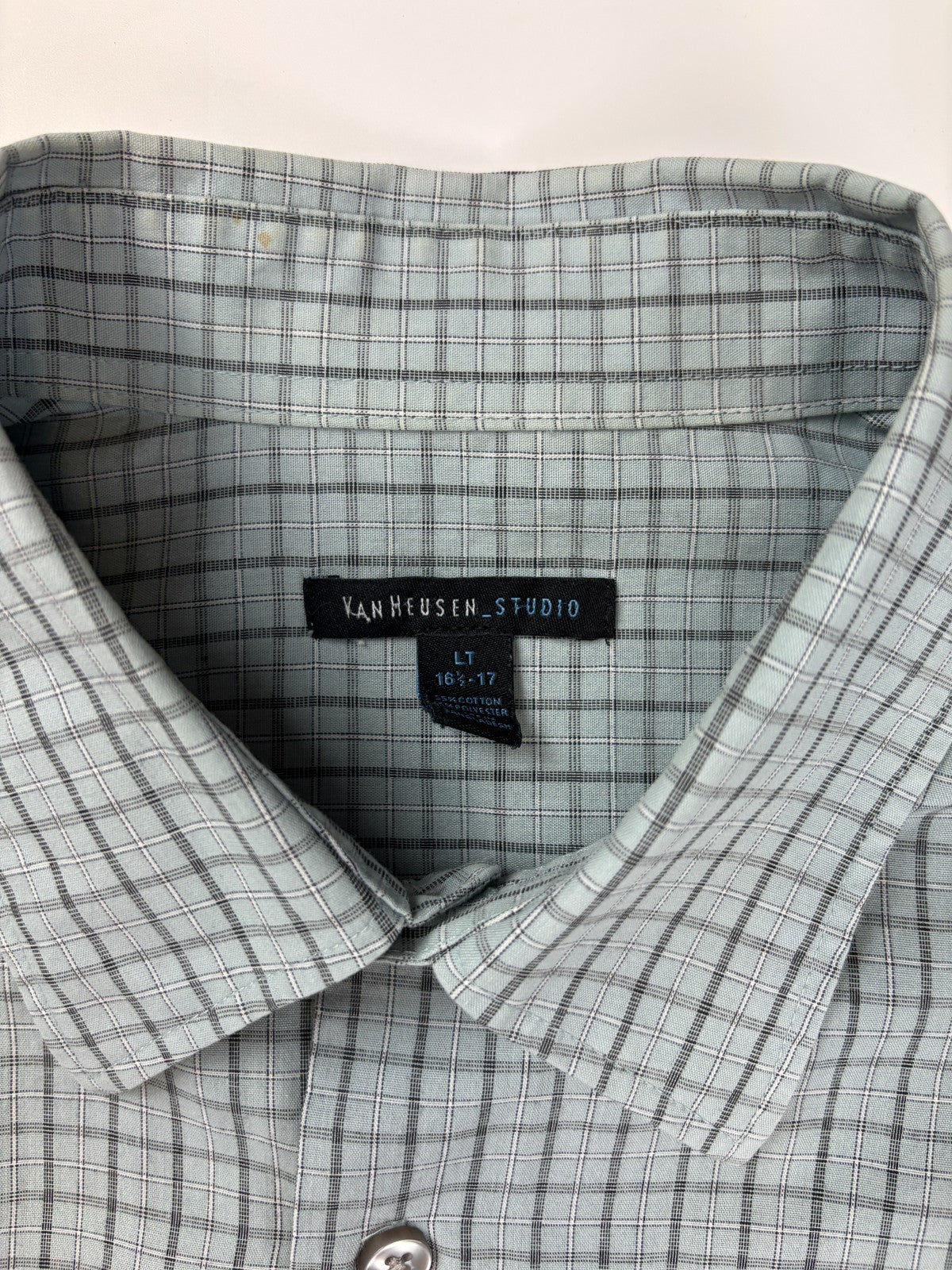 Vintage Roguehaus Plaid Cropped Button Up Shirt