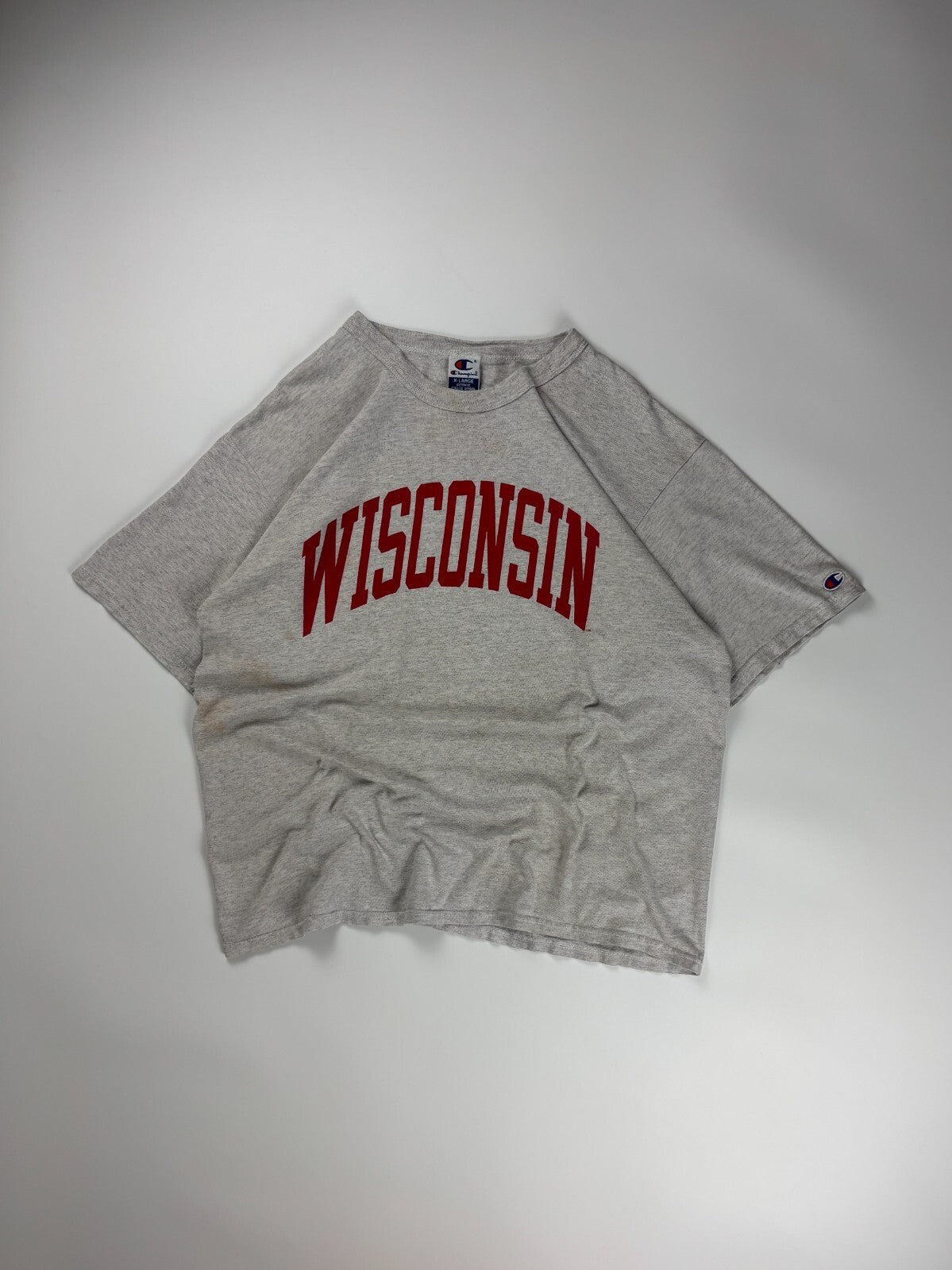 Vintage Champion Wisconsin University Tee