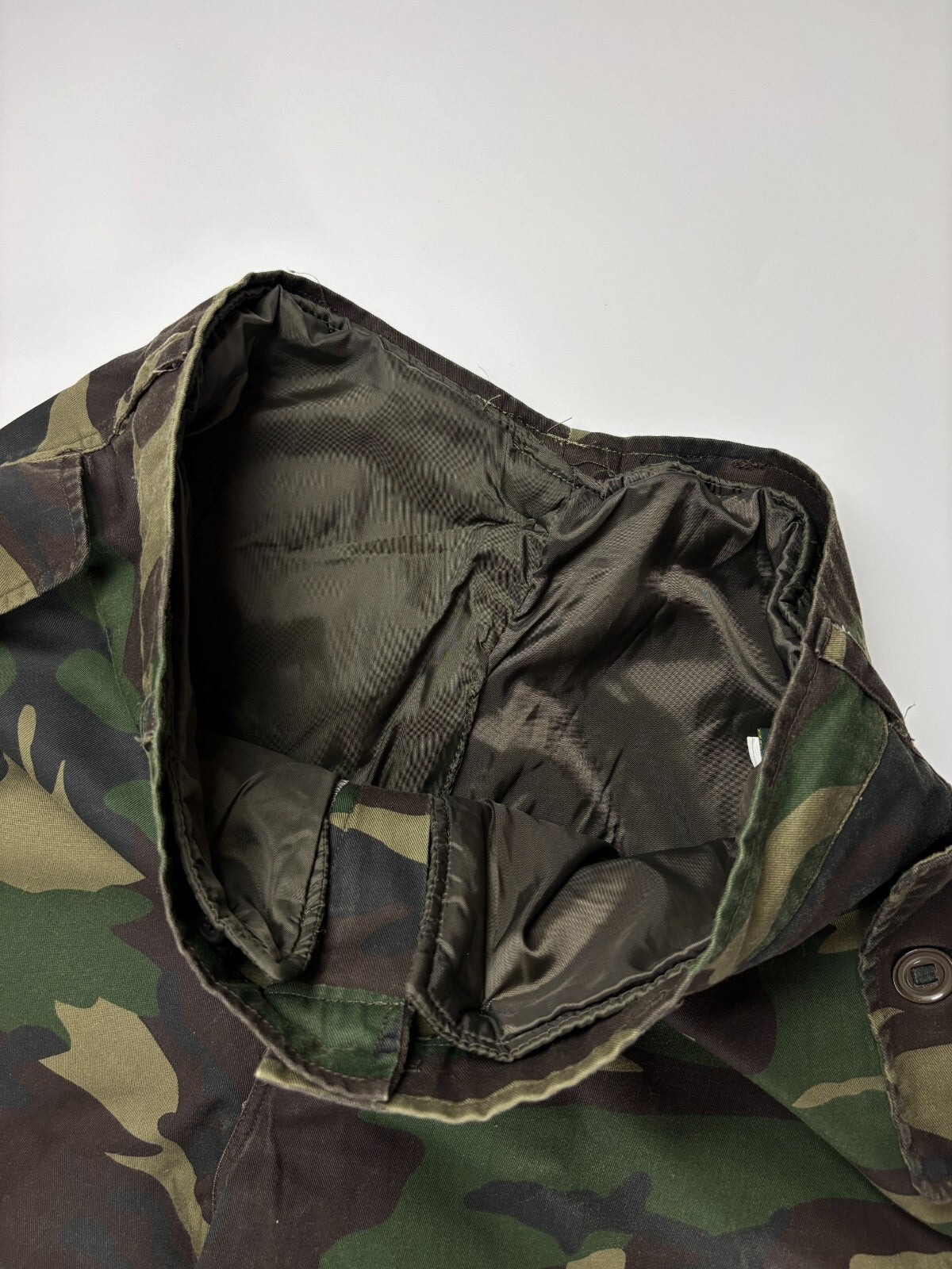 Vintage Military Insulated Cargo Camo Pants