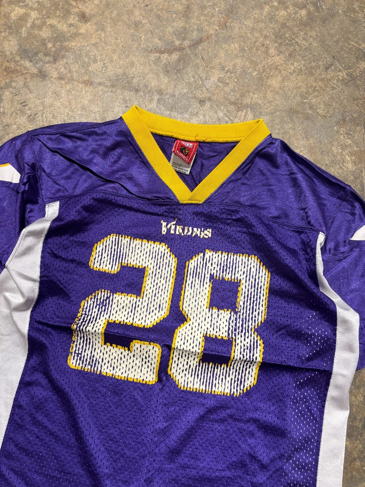 Vintage Minnesota Vikings Jersey / Adrian Peterson #28 / NFL / Purple Size XL