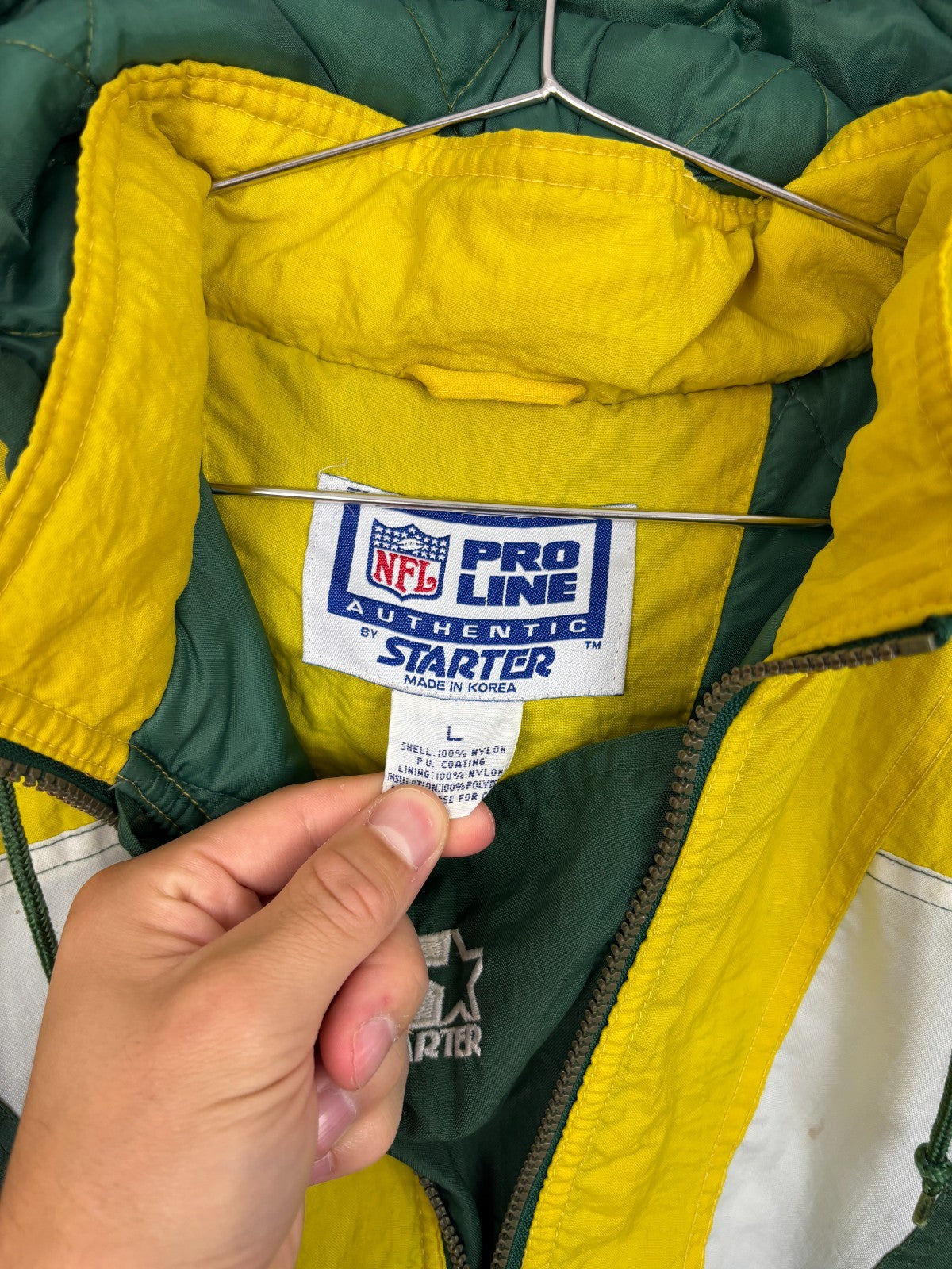 1990s Vintage Starter Green Bay Packers Jacket