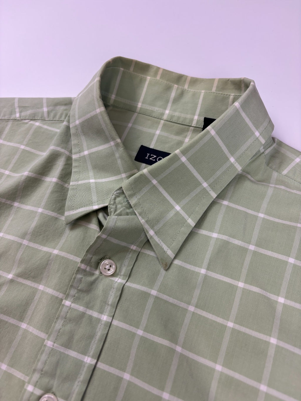 Vintage Roguehaus Plaid Cropped Button Up Shirt