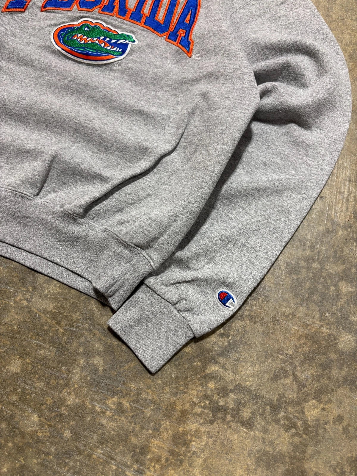 Vintage Champion Florida Gators Sweatshirt - NCAA Sweater - Size Small - Gray