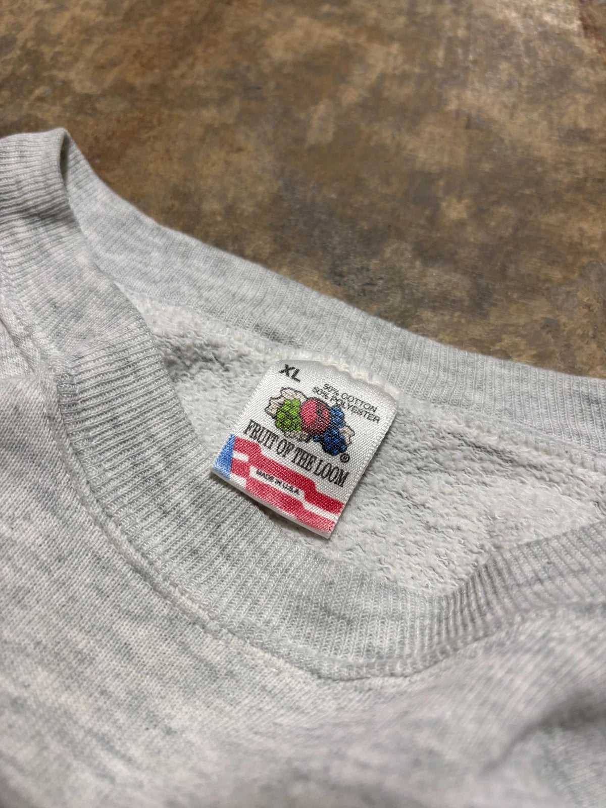 Vintage 1980s Hope Town Abaco Bahamas Sweatshirt - Travel Souvenir Size XL Gray