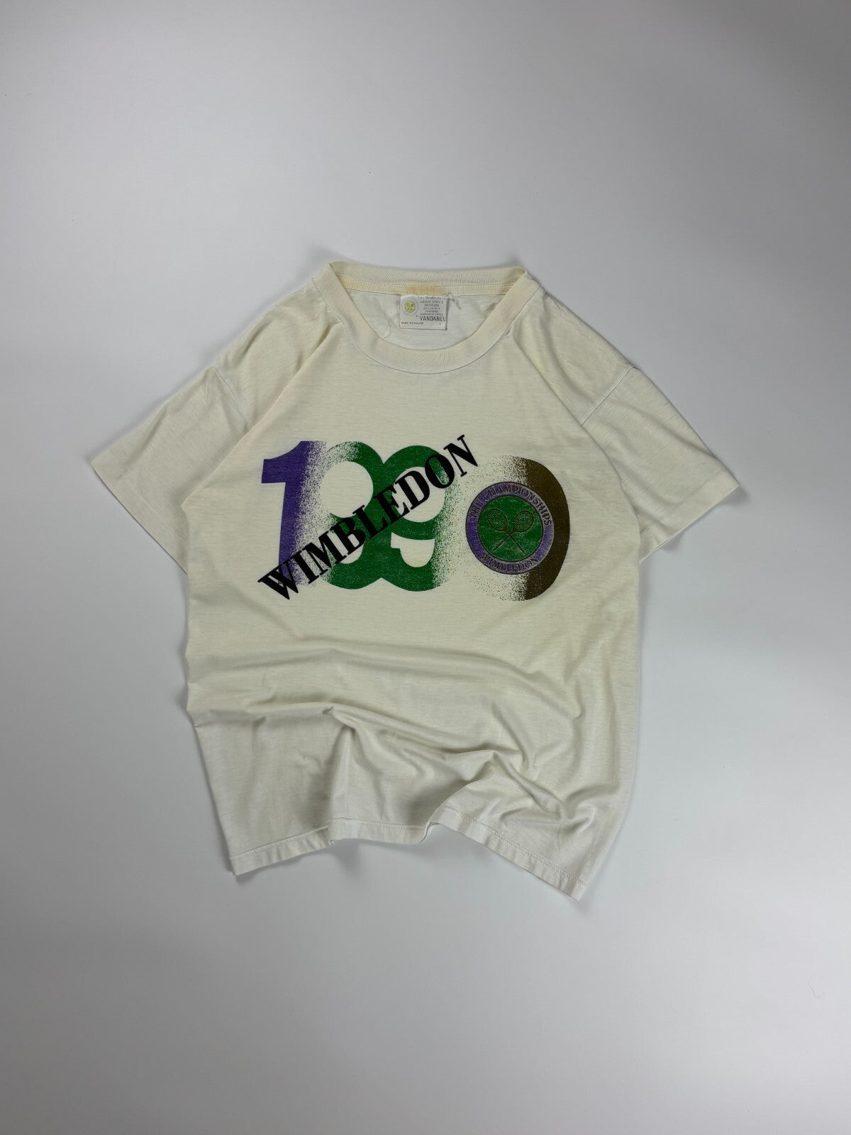 Vintage 1990 Wimbledon Tennis Tee