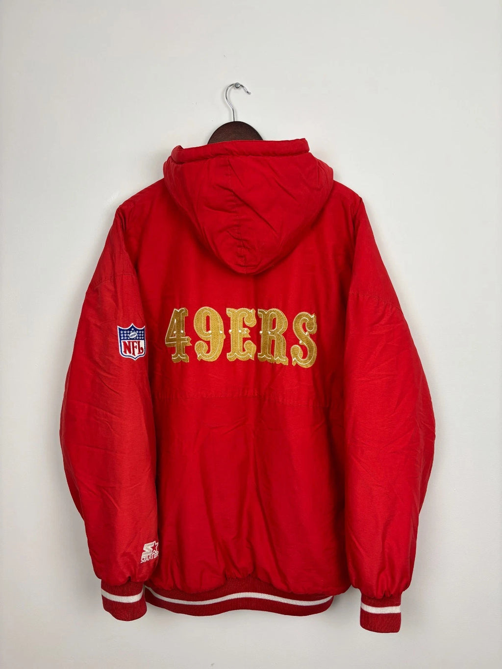 Vintage 1990s Starter San Francisco 49ers Jacket - XL - Red NFL Football