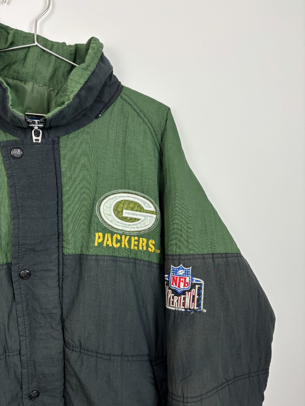 1990s Vintage Pro Player Green Bay Packers Jacket