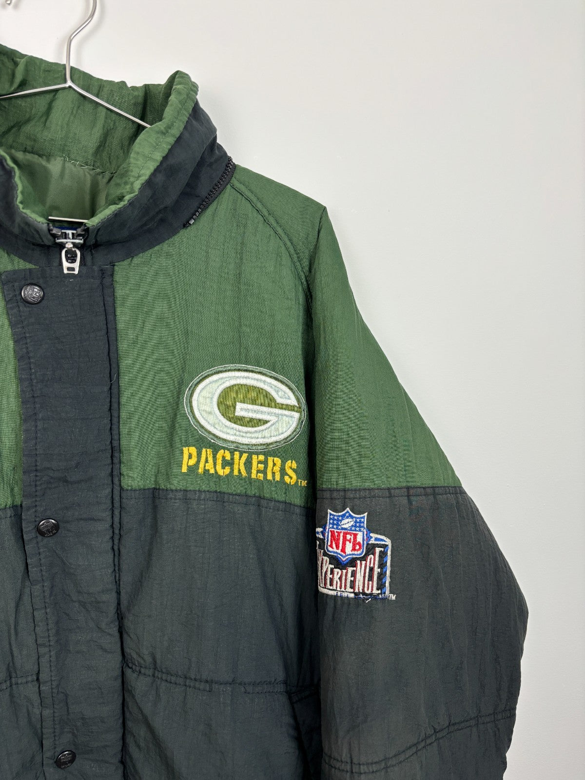 1990s Vintage Pro Player Green Bay Packers Jacket