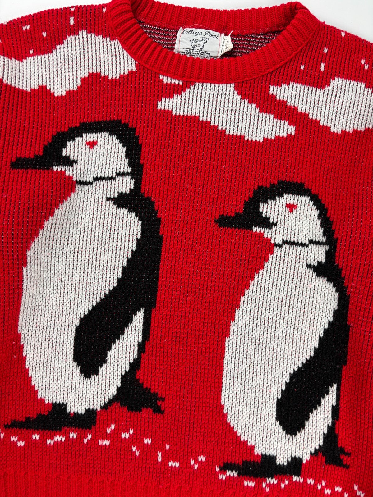 Vintage Penguin Knit Sweater