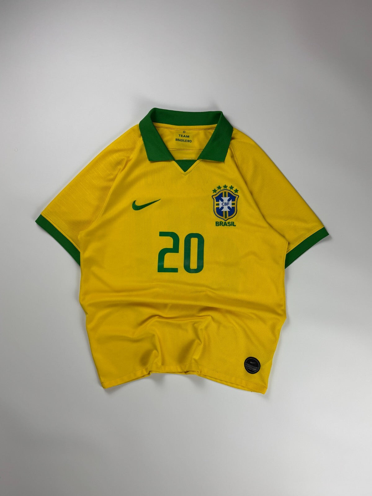 Vintage Nike Brazil Roberto Firmino Soccer Jersey