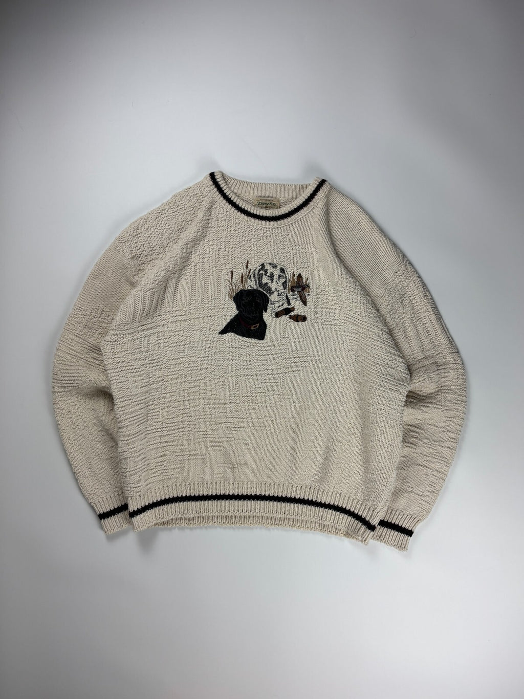 Vintage Dog Knit Sweater