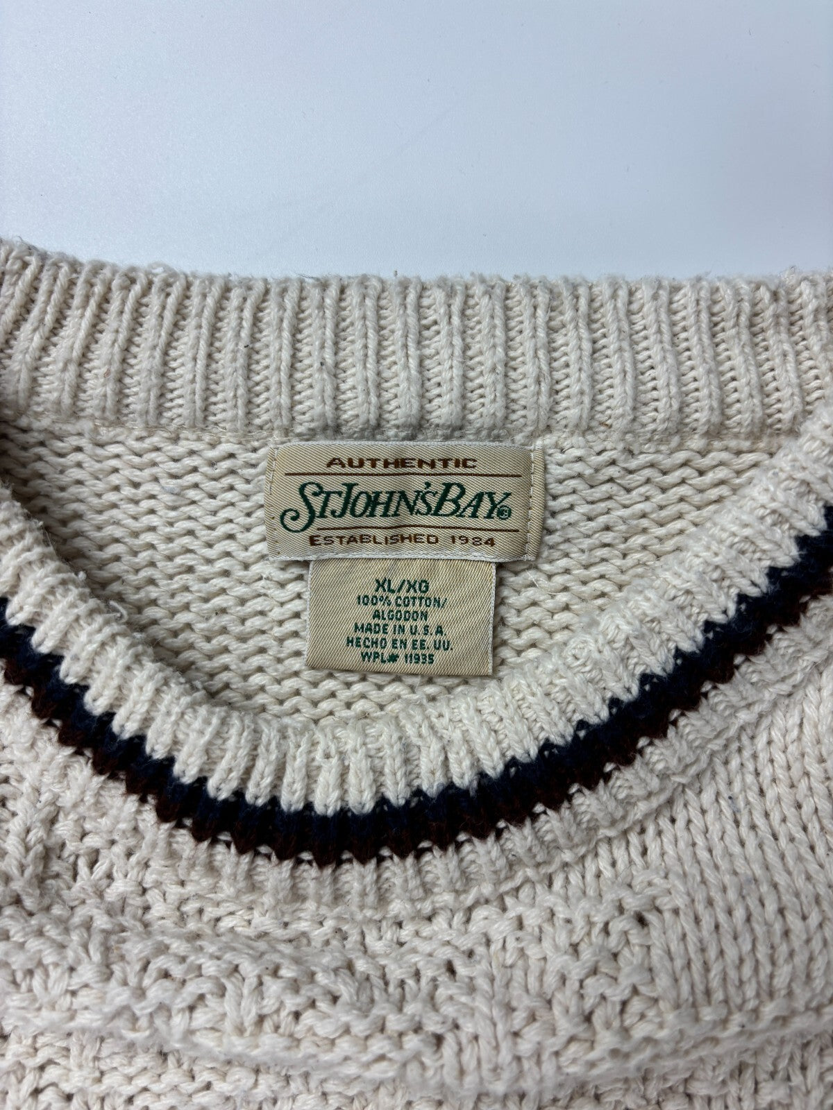 Vintage Dog Knit Sweater