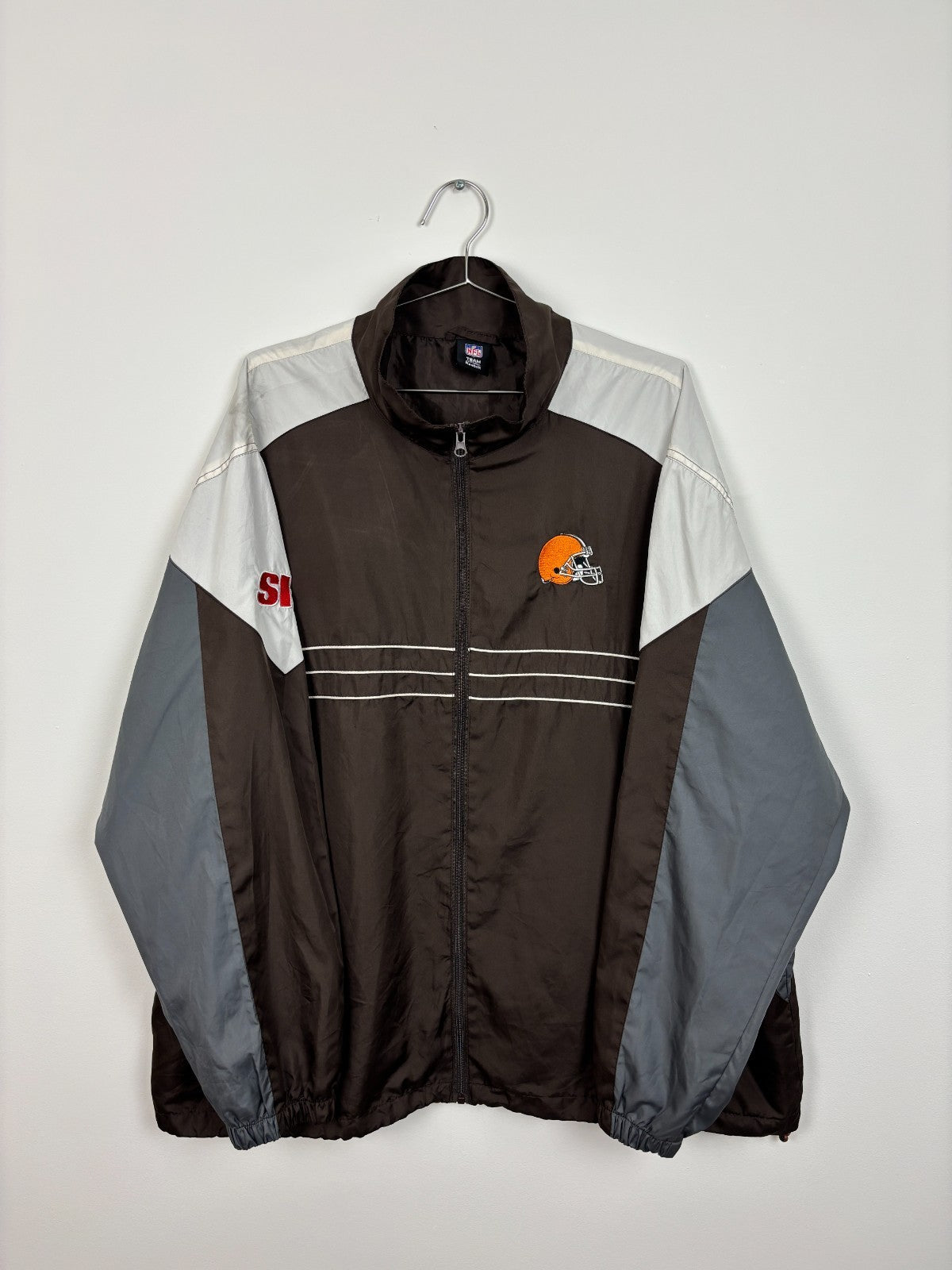 Vintage Reebok Cleveland Browns Windbreaker Jacket